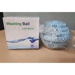 Smartklean Washing Ball Lavlmatic - No More Toxic Detergents! Open Box